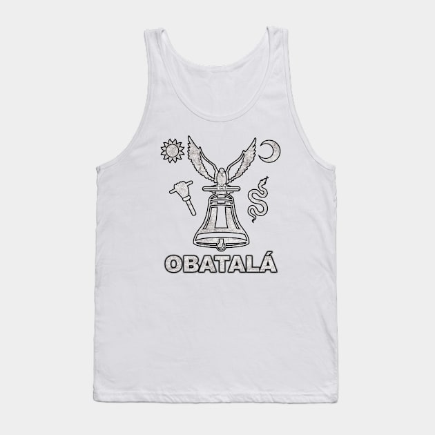 Obatala Tank Top by Korvus78